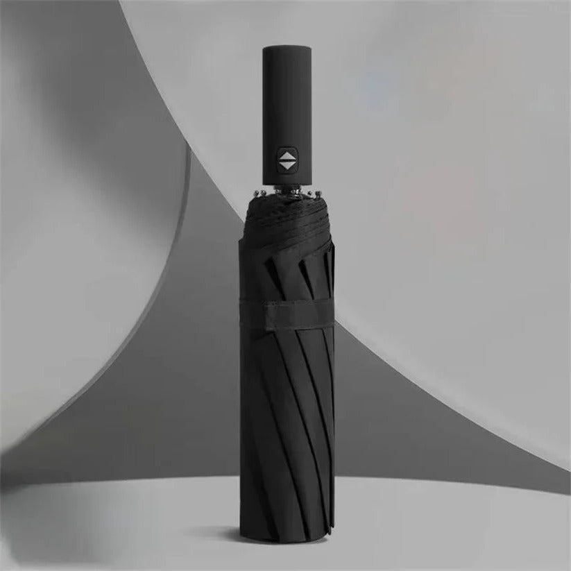 [Hometech] Foldable Umbrella with Large Grip Handle, 38 Inch Canopy