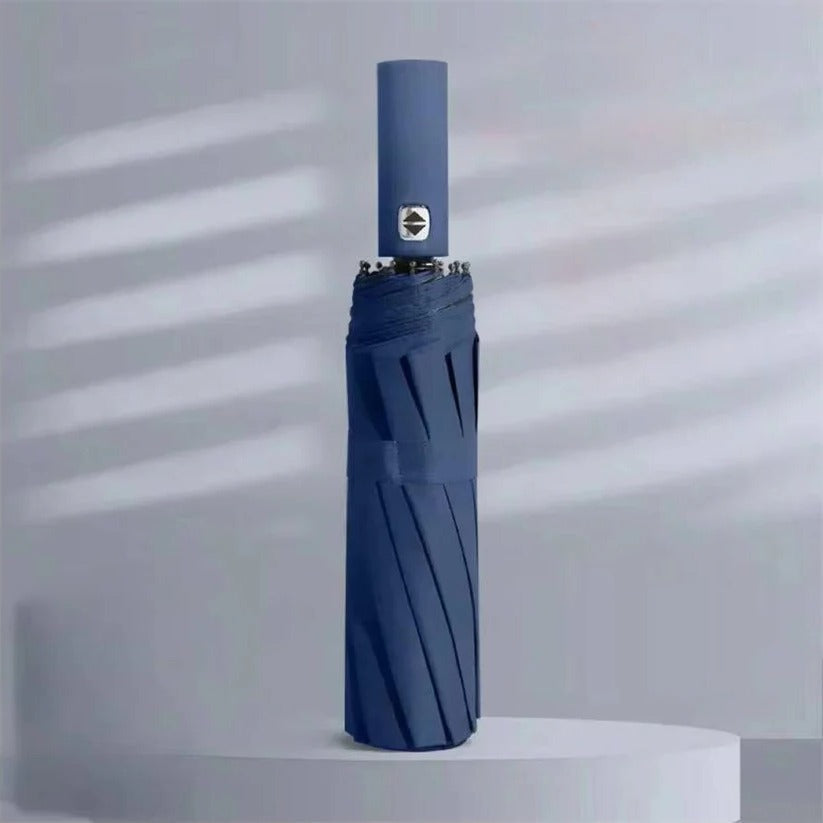 [Hometech] Foldable Umbrella with Large Grip Handle, 38 Inch Canopy