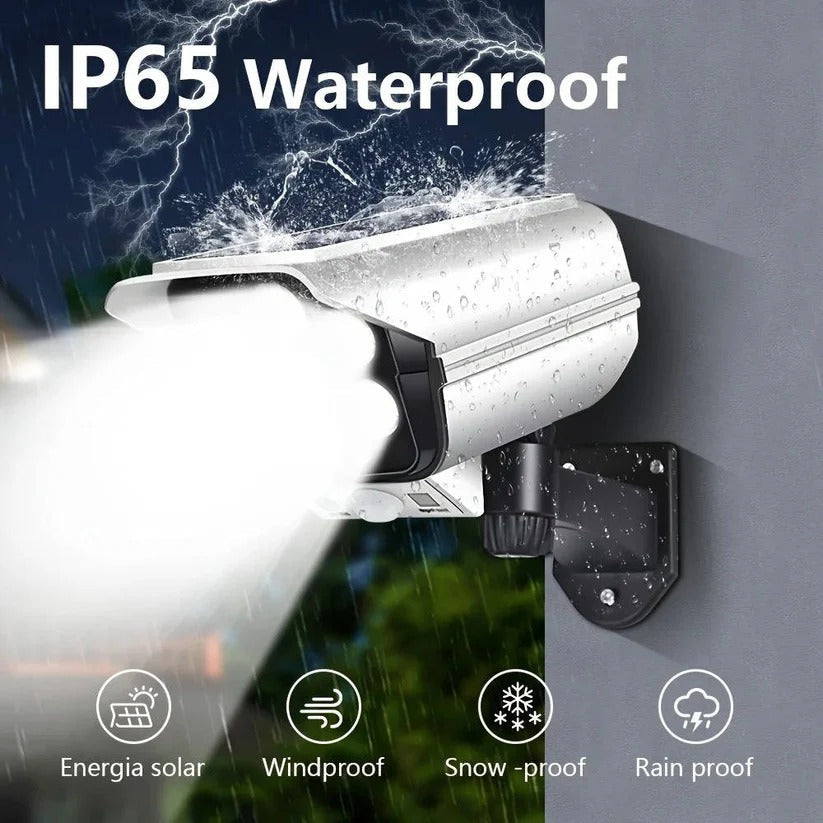 [Hometech] Solar Outdoor Floodlight with 77 LED Motion Sensor and 3 Lighting Modes