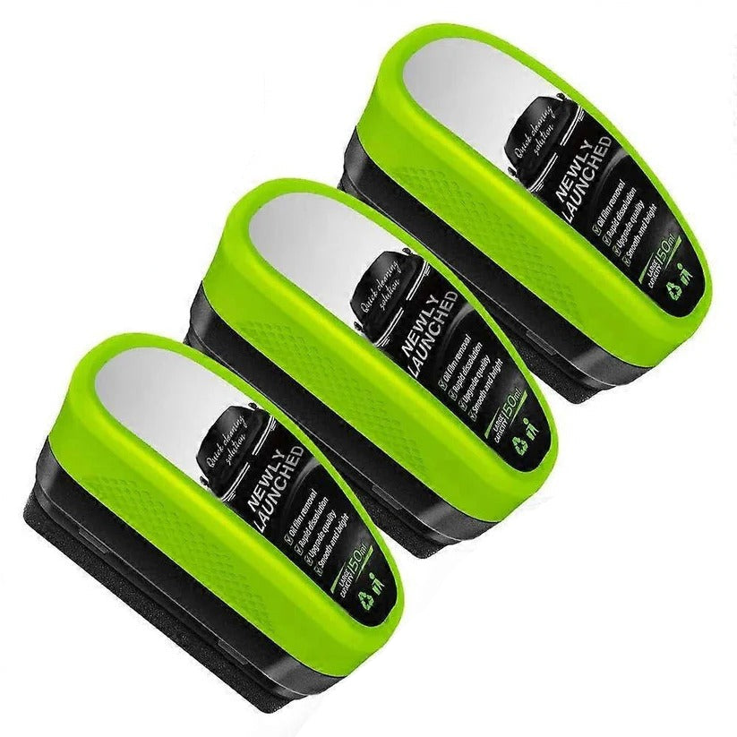 [Hometech] Car Window Glass Cleaning Brush with Oil Film Coating, Set of 3