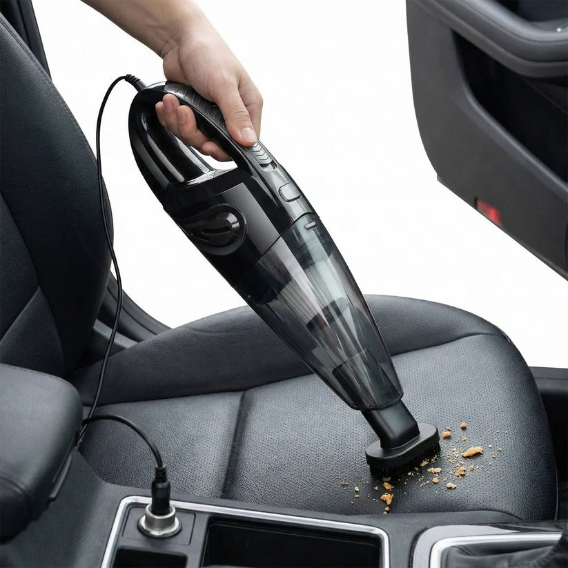 [Hometech] 12V Corded Handheld Auto Vacuum with High Suction for Interior Detailing
