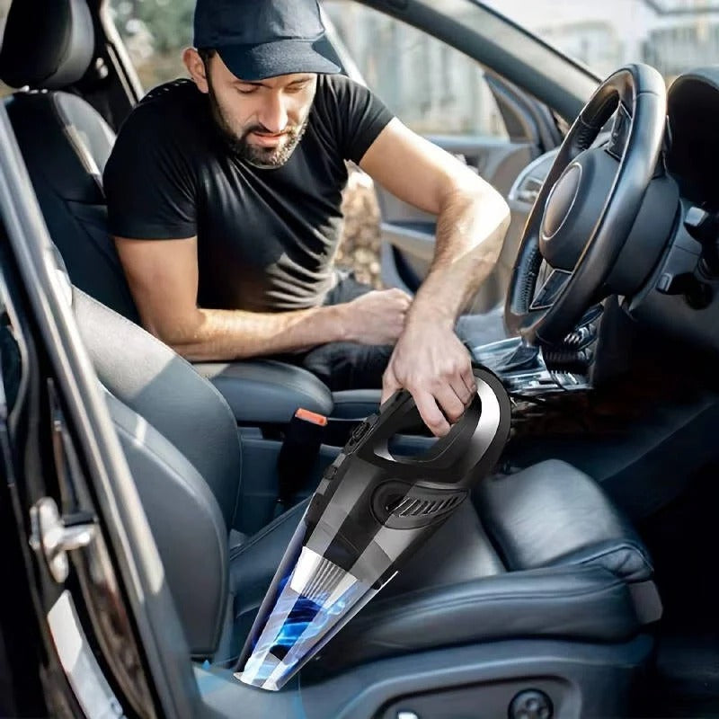 [Hometech] 12V Corded Handheld Auto Vacuum with High Suction for Interior Detailing