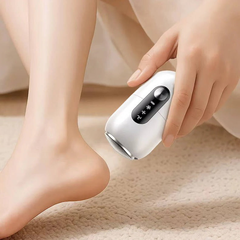 [Hometech] Rechargeable Electric Foot File with Adjustable Speed for Callus Removal