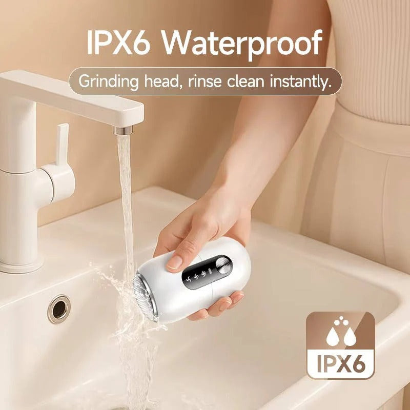 [Hometech] Rechargeable Electric Foot File with Adjustable Speed for Callus Removal