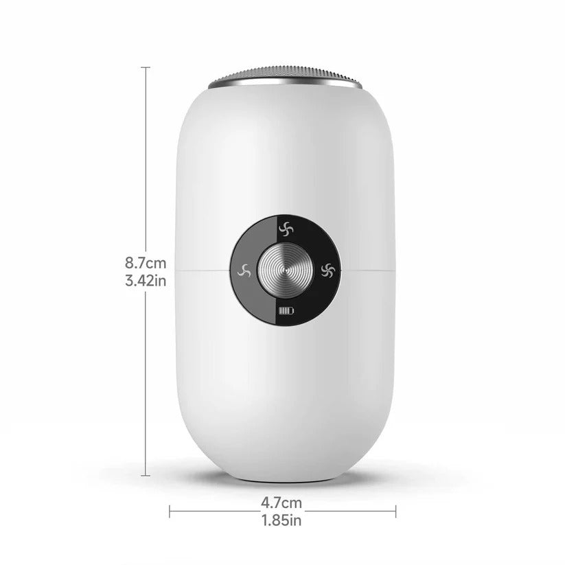 [Hometech] Rechargeable Electric Foot File with Adjustable Speed for Callus Removal