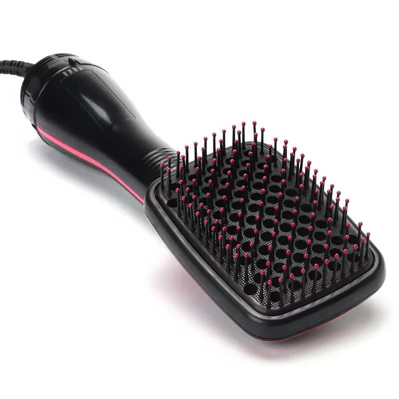 [Hometech] 1000W Paddle Blow Dryer Brush with 3 Adjustable Heat Setting