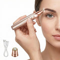 [Hometech] Women's LED Facial Hair Epilator with Eyebrow Shaver for Painless Hair Removal