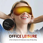 [Hometech] Heated Compress Eye Mask with 3 Temperature Levels for Dry Eyes and Sleep Relief