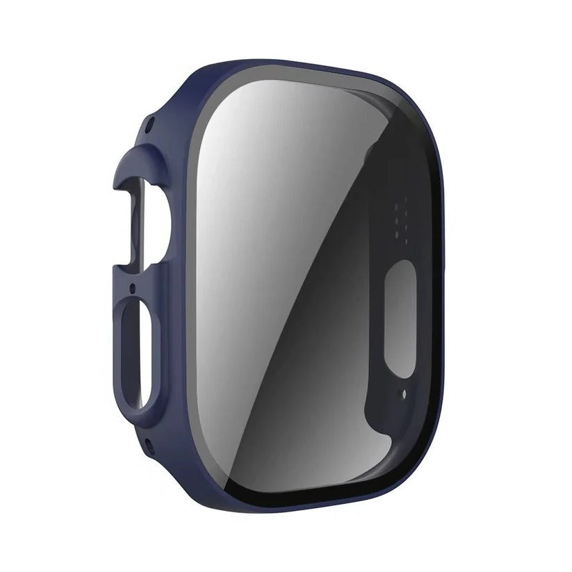 [Hometech] Anti-Spy Tempered Glass Screen Protector with Protective Case for Apple Watch