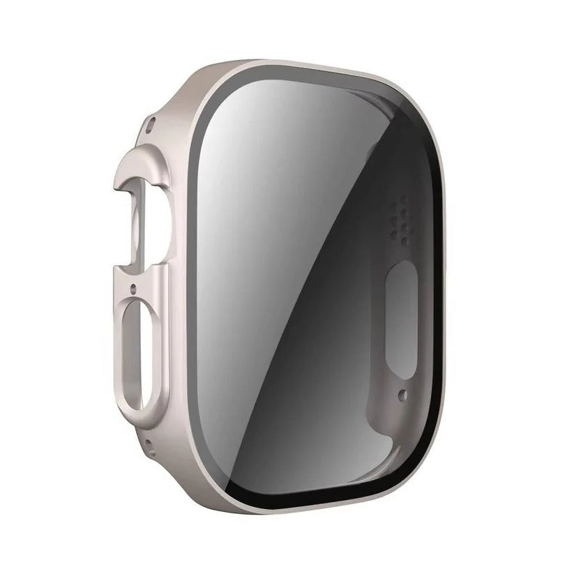 [Hometech] Anti-Spy Tempered Glass Screen Protector with Protective Case for Apple Watch