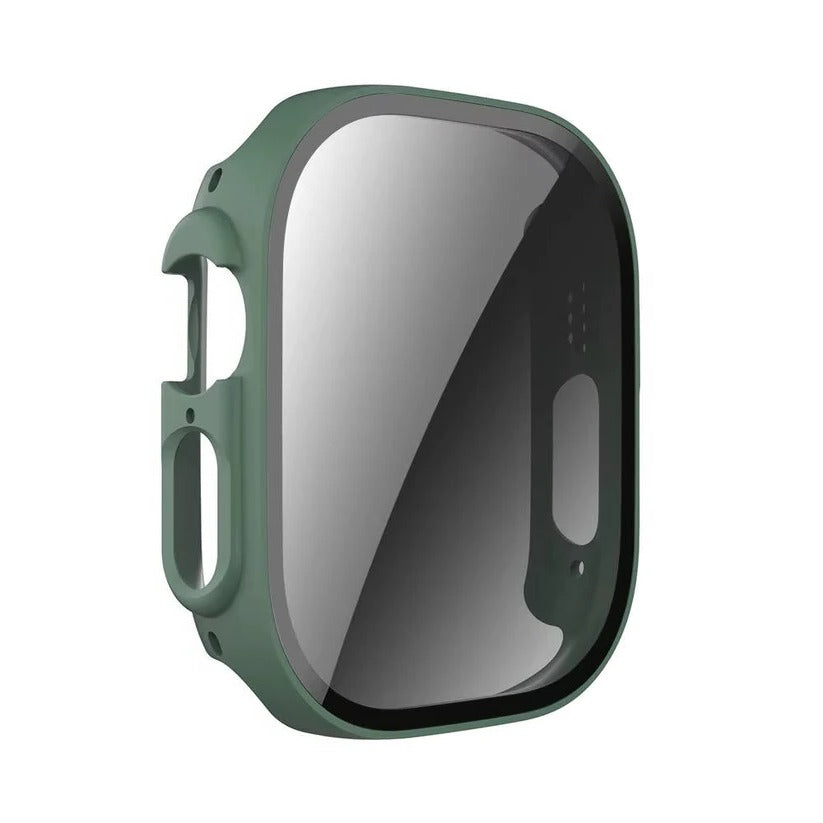 [Hometech] Anti-Spy Tempered Glass Screen Protector with Protective Case for Apple Watch