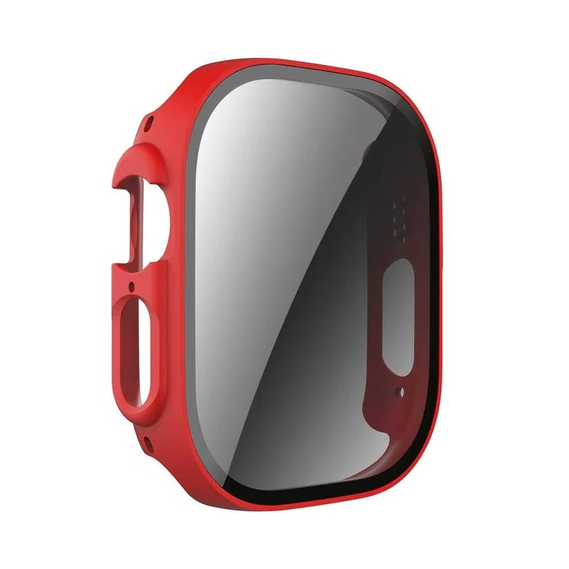 [Hometech] Anti-Spy Tempered Glass Screen Protector with Protective Case for Apple Watch