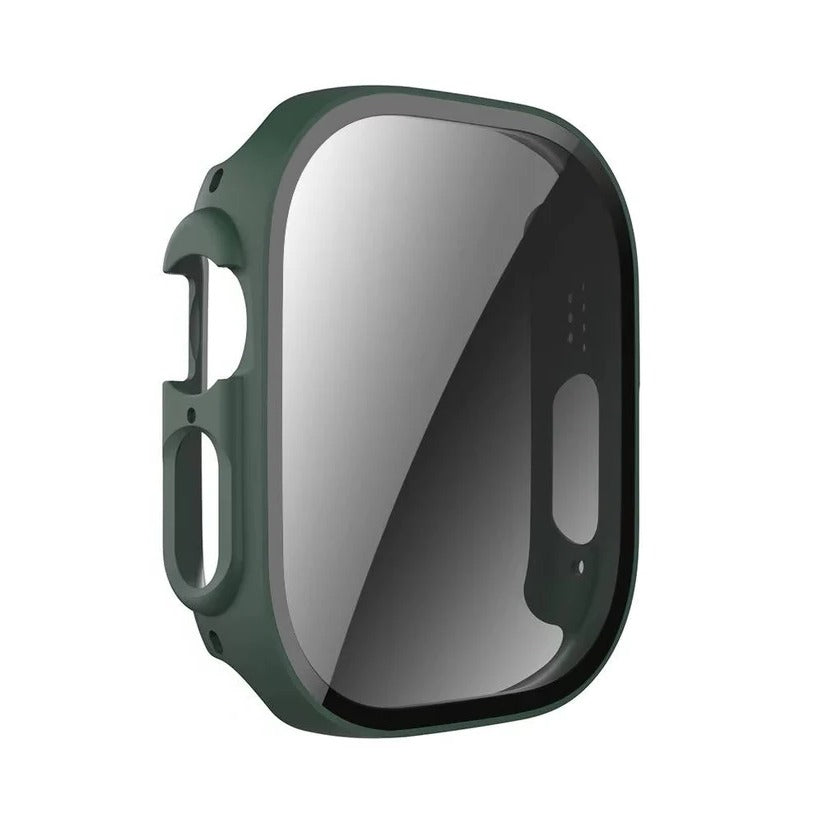 [Hometech] Anti-Spy Tempered Glass Screen Protector with Protective Case for Apple Watch