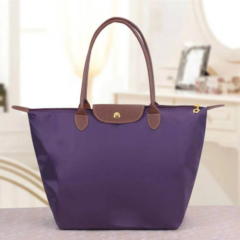 [Hometech] Oxford Fabric Crossbody Shoulder Bag with Everyday Carry Design