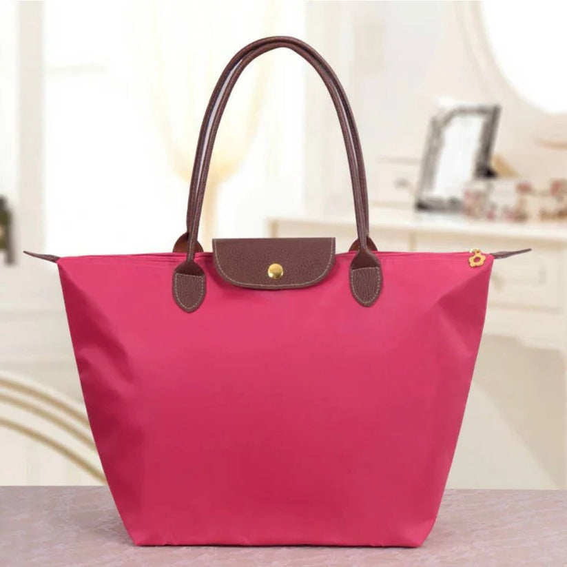 [Hometech] Oxford Fabric Crossbody Shoulder Bag with Everyday Carry Design