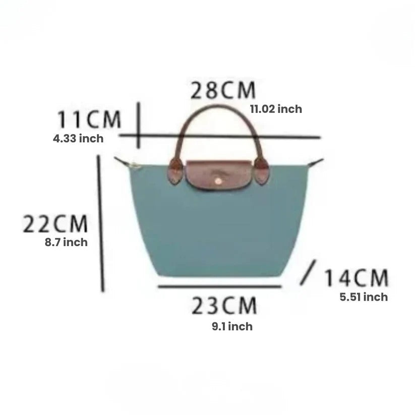 [Hometech] Oxford Fabric Crossbody Shoulder Bag with Everyday Carry Design