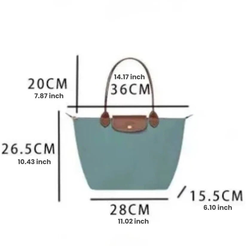 [Hometech] Oxford Fabric Crossbody Shoulder Bag with Everyday Carry Design