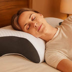 [Hometech] Ergonomic Memory Foam Neck Support Pillow with Orthopedic Design for Restful Sleep
