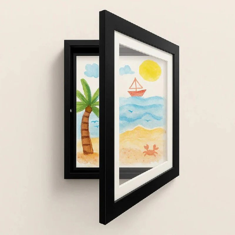 [Hometech] A4 Kids Artwork Display Frame with Storage for up to 150 Drawings