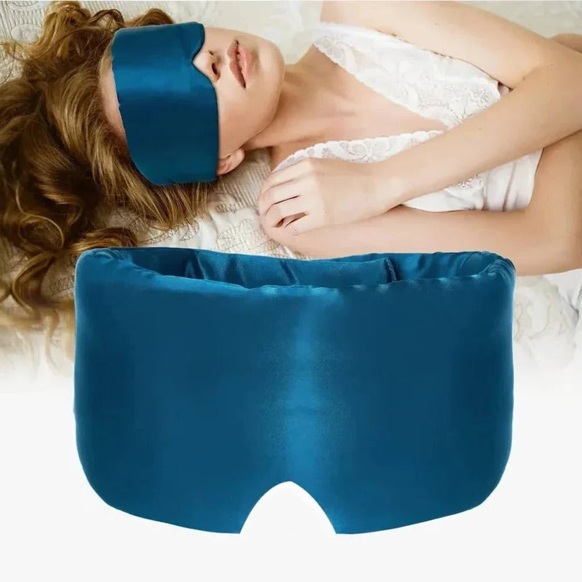[Hometech] Silk Eye Mask for Sleeping with Total Darkness Coverage and Comfort