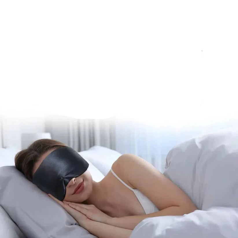 [Hometech] Silk Eye Mask for Sleeping with Total Darkness Coverage and Comfort
