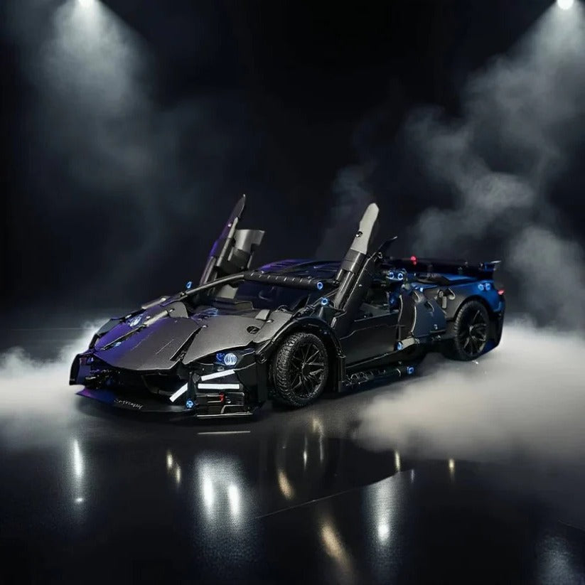 [Hometech] 1288 Piece Supercar Building Block Model Set for Adults and Teens