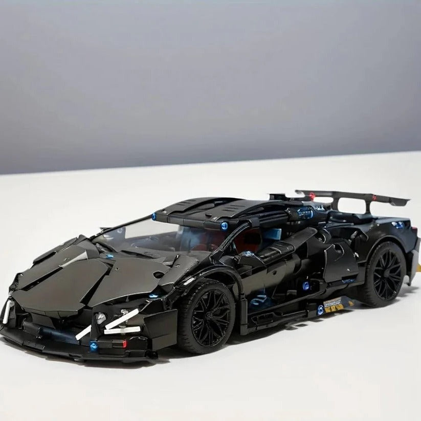 [Hometech] 1288 Piece Supercar Building Block Model Set for Adults and Teens