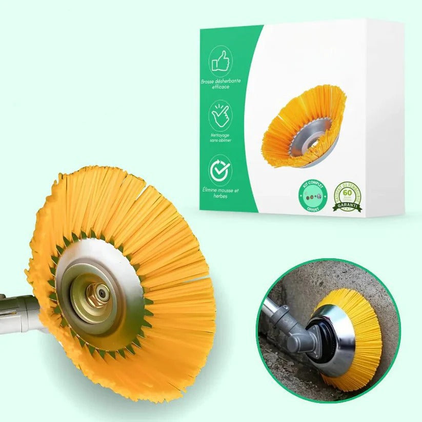 [Hometech] Flexible Nylon Weed Cutter Attachment for Detailed Lawn Edging and Surface Care