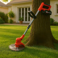 [Hometech] 850W Cordless Electric Brush Cutter with 21V Battery for Grass and Branch Clearing