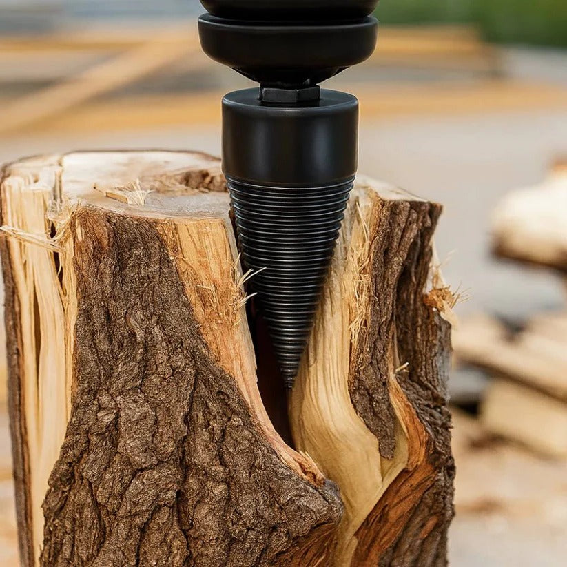 [Hometech] Titanium Cone Wood Splitting Drill Bit for Electric and Cordless Drills