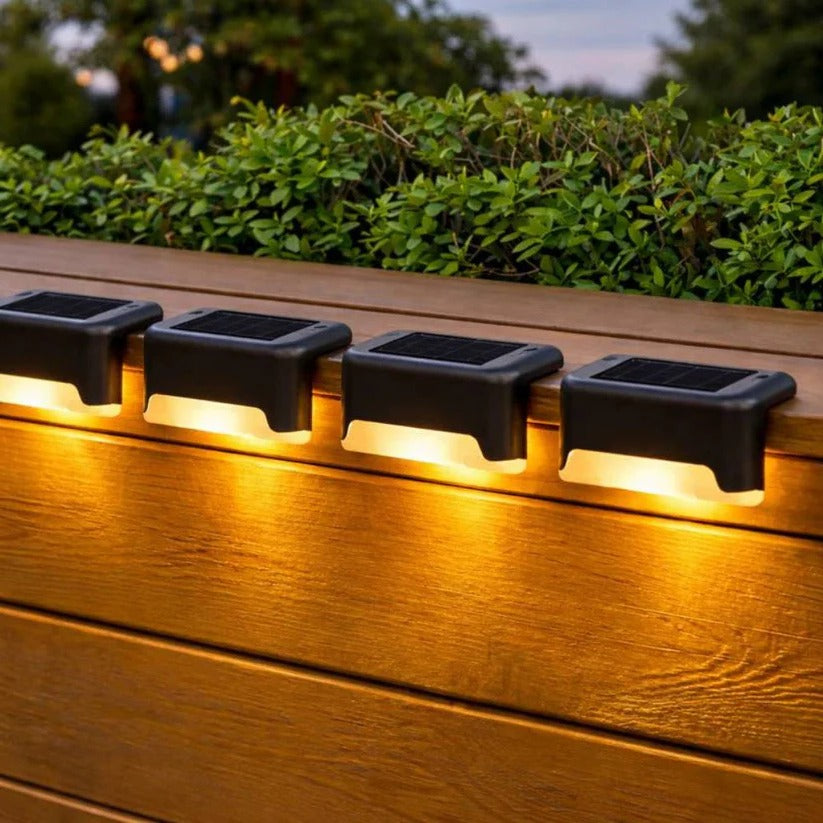 [Hometech] Waterproof Solar Powered LED Outdoor Lights with Automatic Dusk to Dawn Sensor