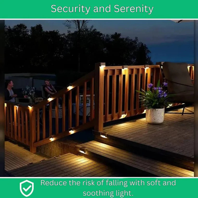 [Hometech] Waterproof Solar Powered LED Outdoor Lights with Automatic Dusk to Dawn Sensor