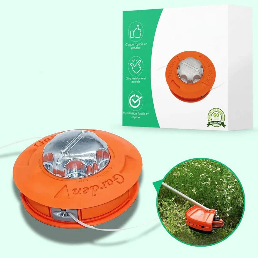 [Hometech] Heavy Duty Steel Blade Brush Cutter Head for Clean and Rapid Vegetation Cutting