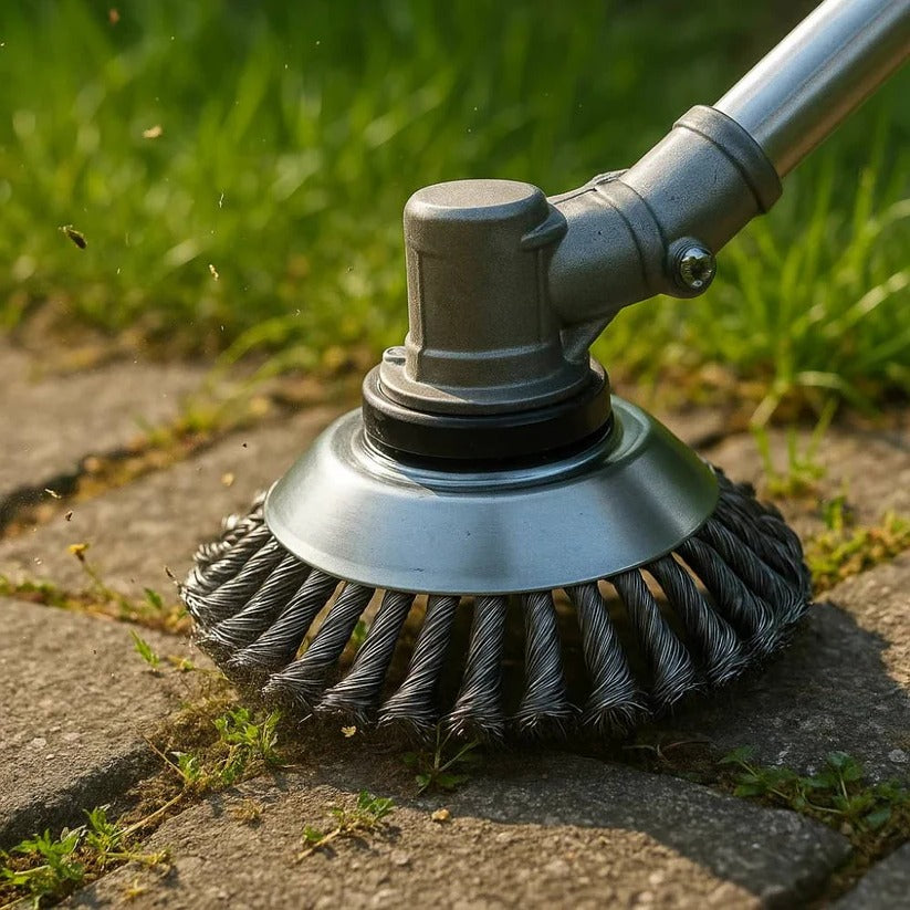 [Hometech] Hardened Steel Weed Trimmer Cutting Head for Clean and Precise Lawn Edging