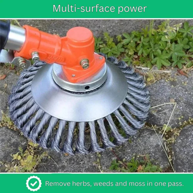 [Hometech] Hardened Steel Weed Trimmer Cutting Head for Clean and Precise Lawn Edging