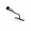 [Hometech] Durable Steel Garden Rake for Effective Weed Removal and Soil Control