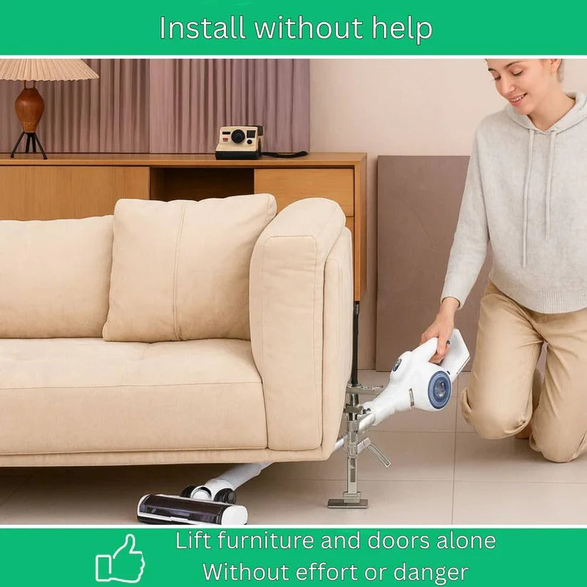 [Hometech] Multifunction Manual Floor Jack for Easy Vehicle Lifting and Positioning