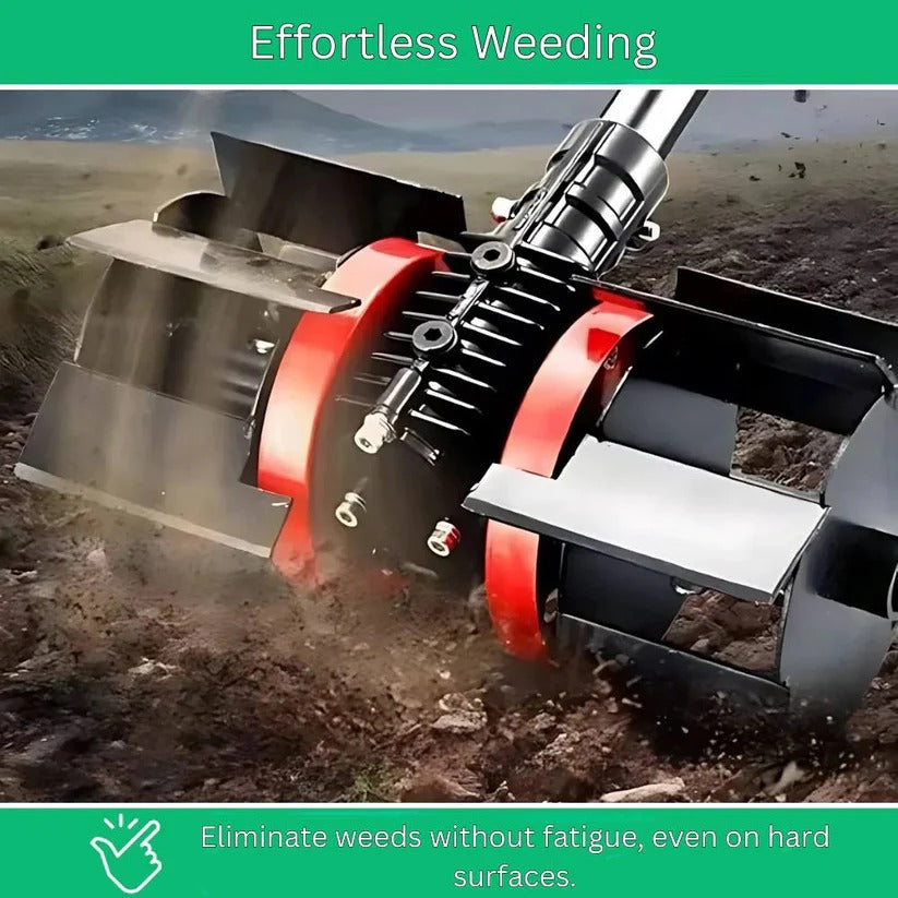 [Hometech] Rolling Weeding Wheel Tool for Efficient Garden Weed Removal and Maintenance