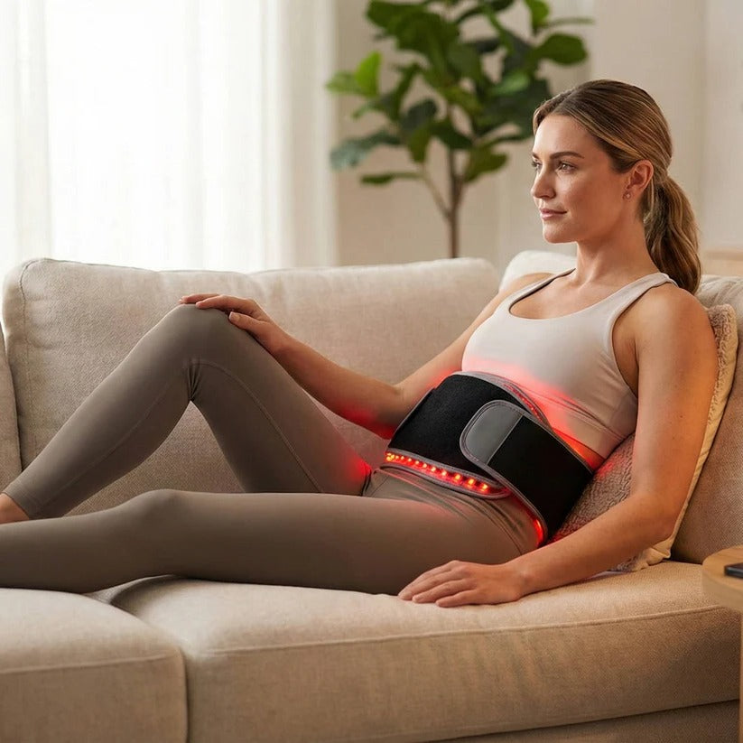 [Hometech] Dual Wavelength Infrared Red Light Therapy Wrap Pad with 660nm and 850nm LED