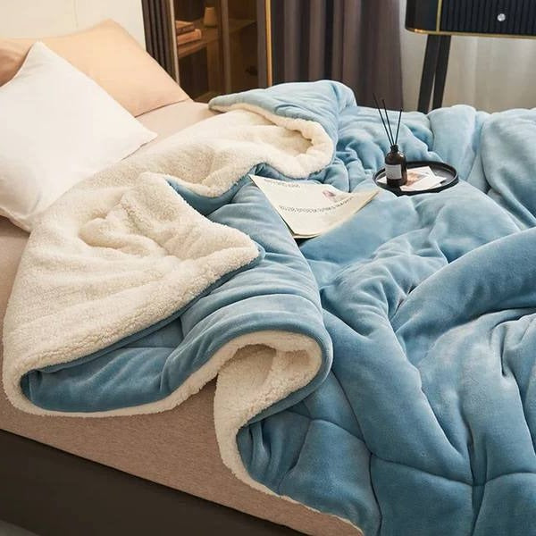 [Hometech] Super Soft Plush Fleece Throw Blanket for Couch and Bed Use
