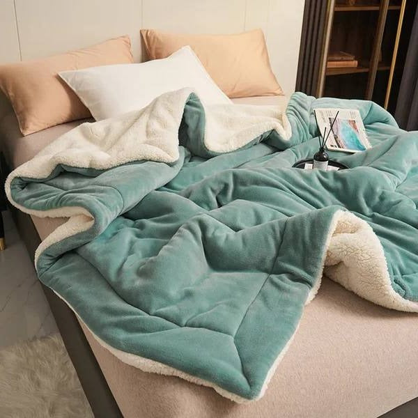 [Hometech] Super Soft Plush Fleece Throw Blanket for Couch and Bed Use