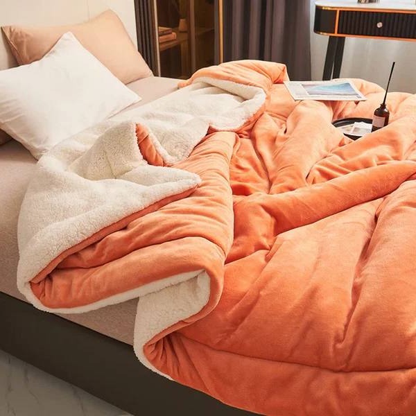 [Hometech] Super Soft Plush Fleece Throw Blanket for Couch and Bed Use
