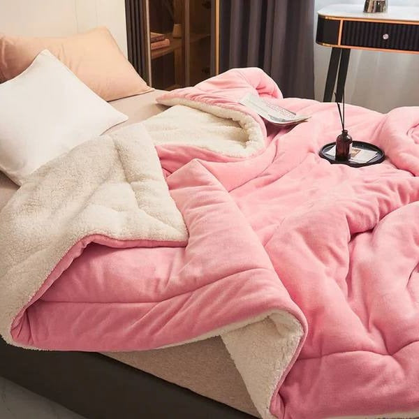 [Hometech] Super Soft Plush Fleece Throw Blanket for Couch and Bed Use