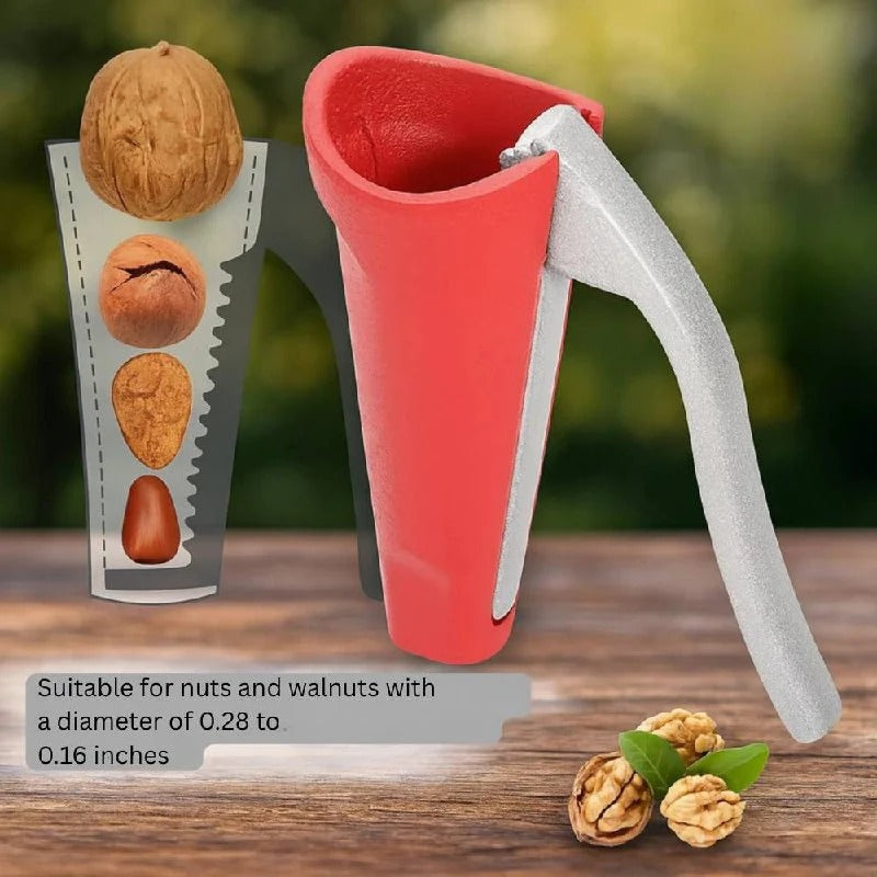 [Hometech] Heavy Duty Lever Nutcracker with Easy Grip Handle
