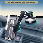 [Hometech] 360 Degree Rotating Car Phone Holder with Suction Cup Base