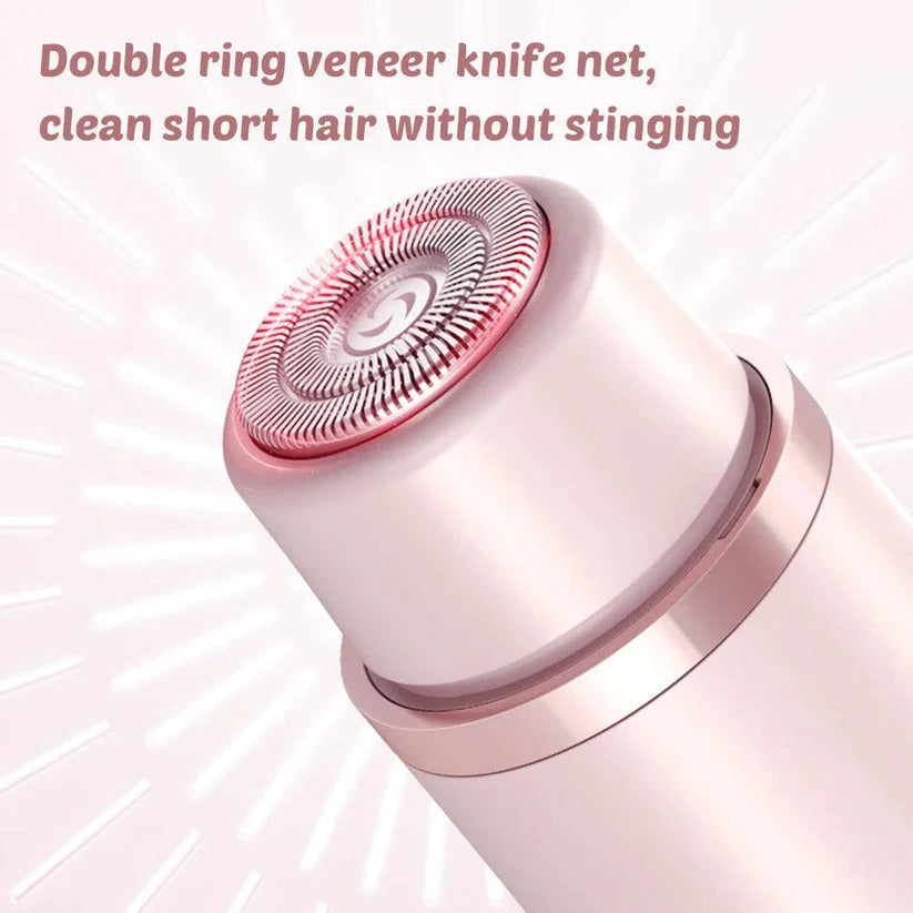 [Hometech] Women’s Dual Head Body Trimmer with IPX7 Waterproof  Rechargeable Design