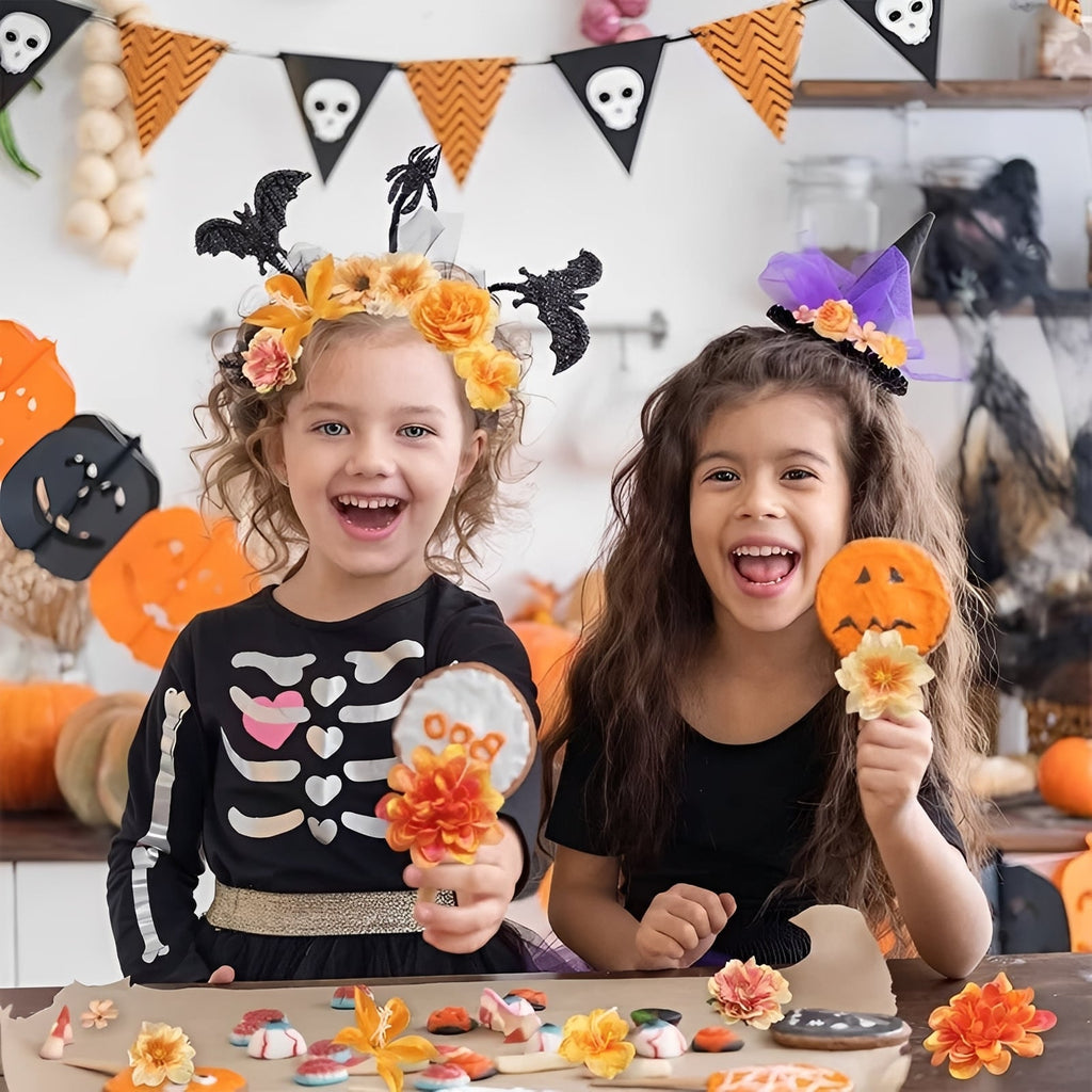 [Hometech] Silk Rose and Daisy Artificial Flower Heads for DIY Wreaths