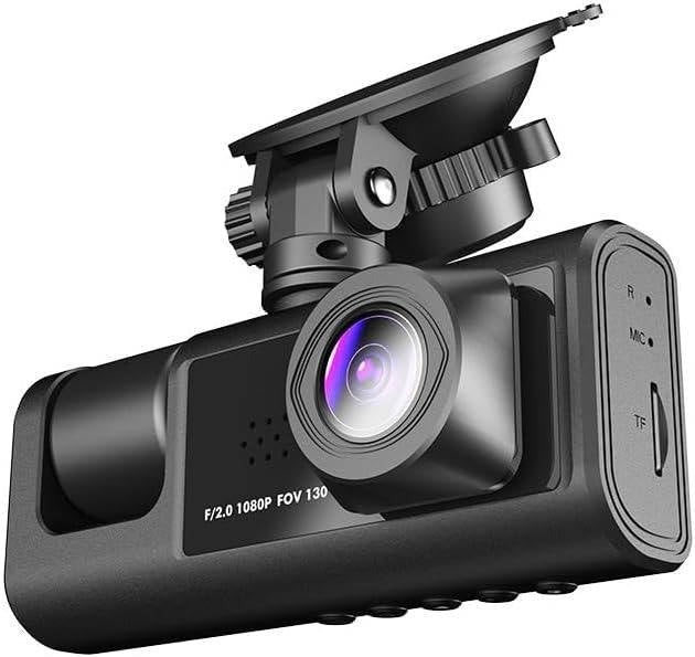 [Hometech] Dual Lens Dash Camera Front and Rear with 2 Inch Screen and Parking Monitor