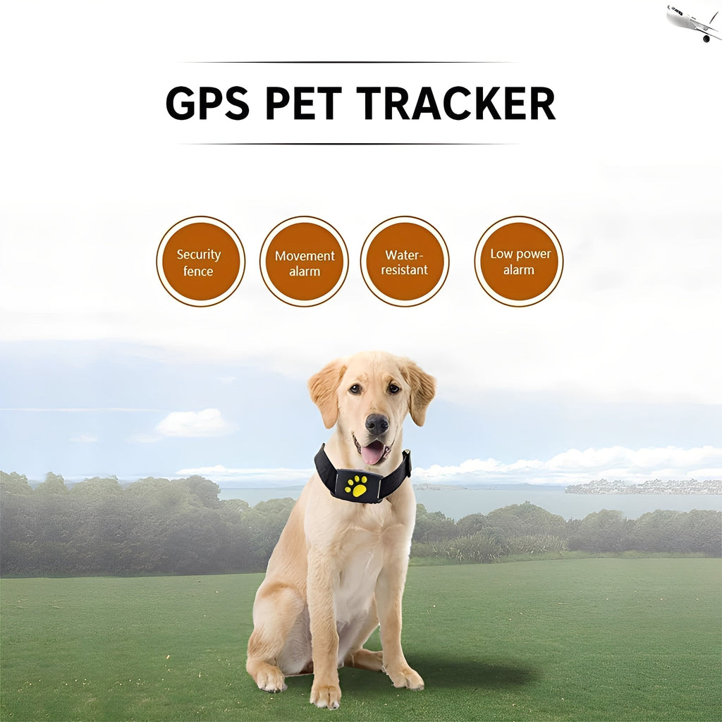 [Hometech] GPS Pet Collar with App Location Features and Adjustable Strap
