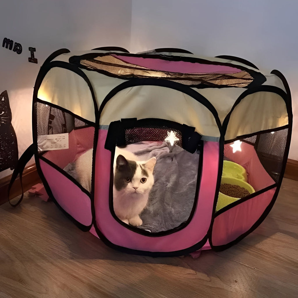 [Hometech] Indoor Outdoor Pet Tent for Cats and Small Dogs